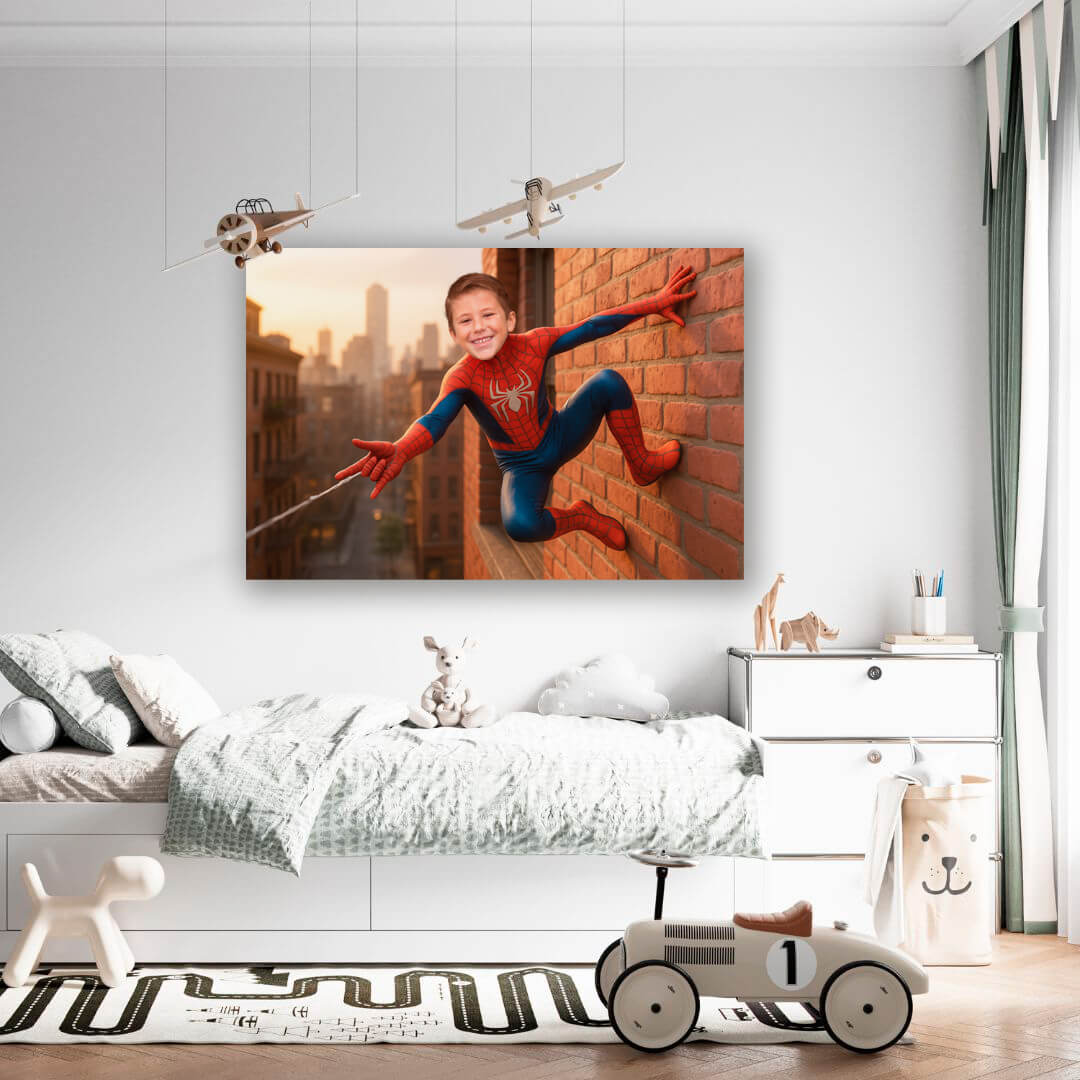 The Super Hero Spiderman